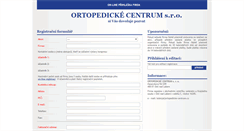 Desktop Screenshot of firmy.ortopedicke-centrum.cz